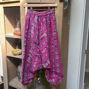 Ikat Woven Harem Lounge Pant